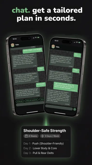 Chat with Töllin and get a tailored plan